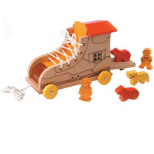 Wooden Playful Push &amp; Pull Spielzeug